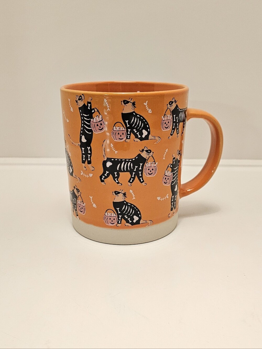 Black Cat Halloween Mug